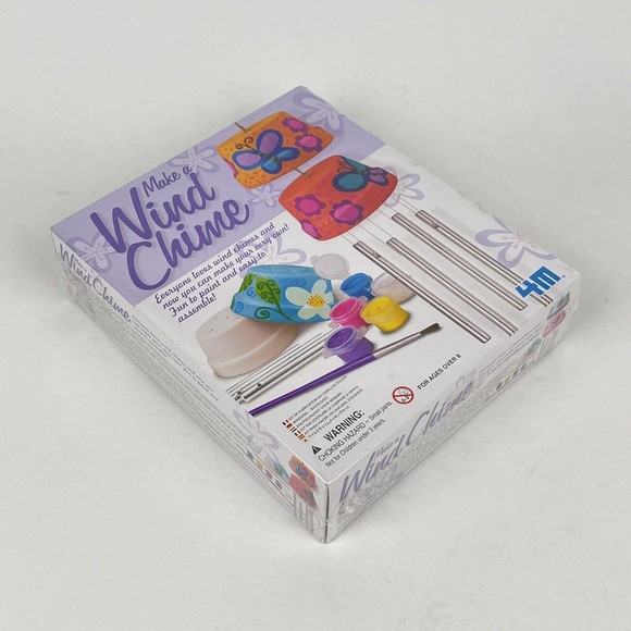 New Sealed MAKE A WIND CHIME Craft Kit by 4M  Ages 8+ Children Kids Fun Project - Picture 7 of 7